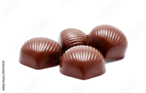 Wallpaper Mural Assortment of chocolate candies sweets isolated Torontodigital.ca