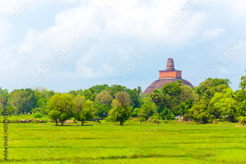 Anuradhapura Jetavanaramaya Stupa Distant H photo