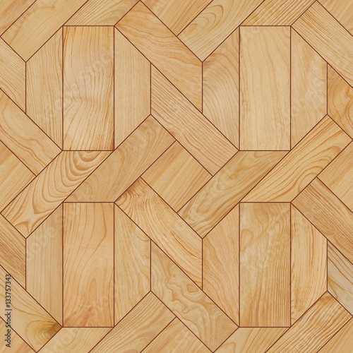 Seamless parquet texture