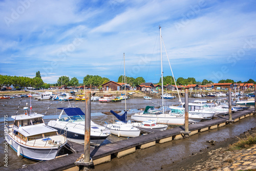 Oyster port of La Teste, Bassin d'Arcachon, France