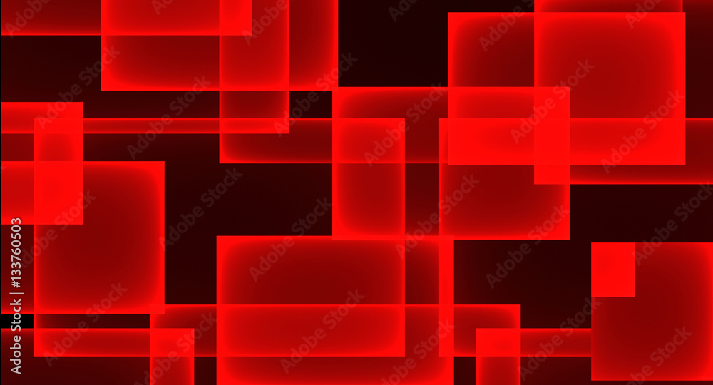Abstract background of red transparent rectangles Abstract background of red transparent rectangles