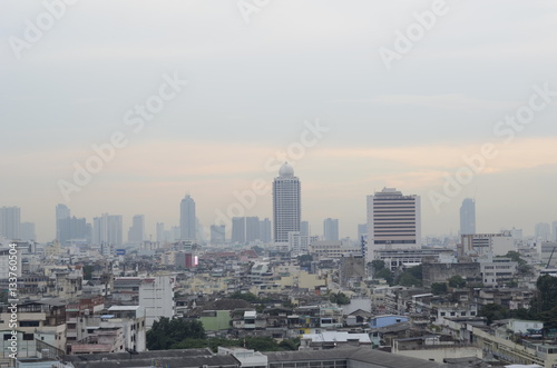 Ausblick von Golden Mount in Bangkok, Thailand