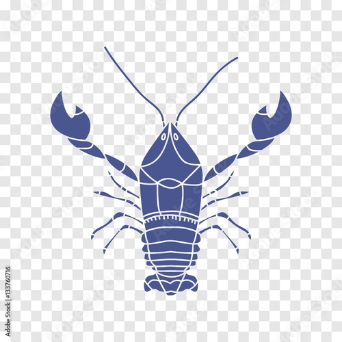 crab icon vector