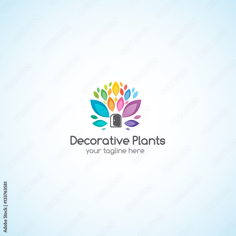Decorative Plants logo.
