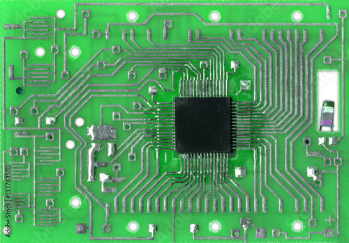 All my circuits Electronic circuit print board background