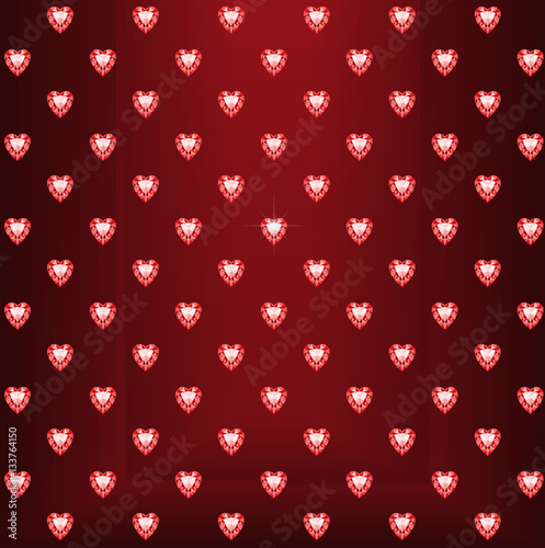 Valentinstag Polkadot