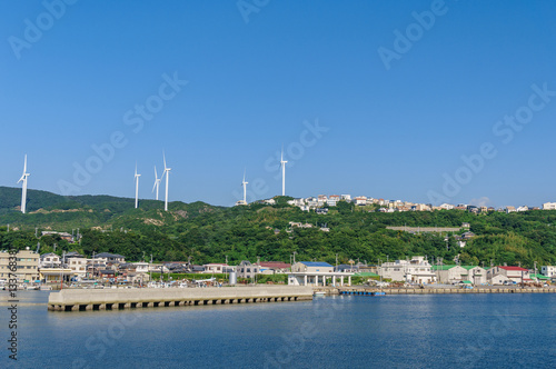 japanese landscape - umi no tenbou hiroba - minamiawaji - hyogo photo