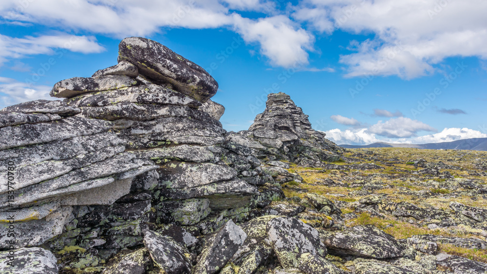 Isolated hill Isolated hill