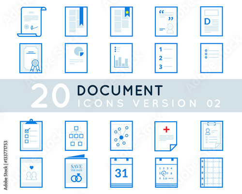 Document Icon Set