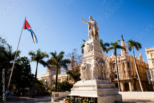 The Monument of Jose Marti in Havanna, Cuba