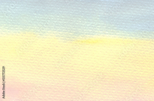 watercolor background, yellow pink blue