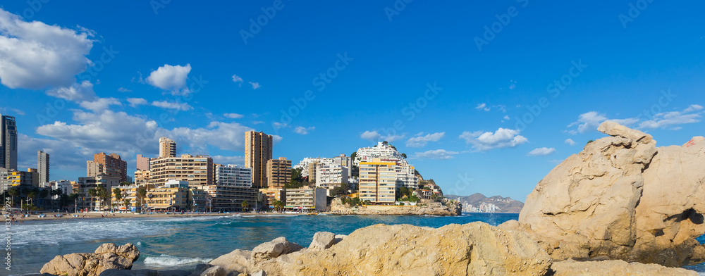 Obraz premium benidorm panoramic view