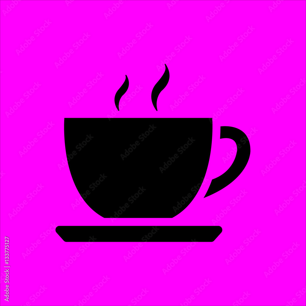 hot chocolate cup icon flat disign hot chocolate cup icon flat disign