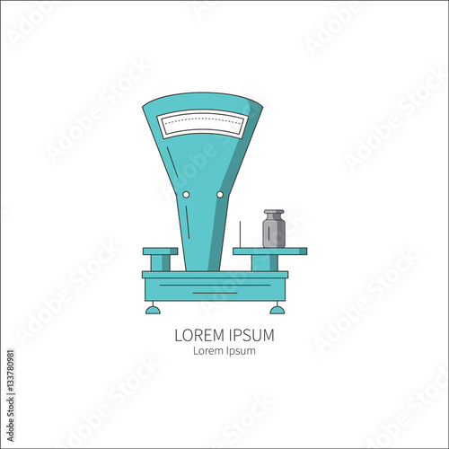 Trading scales vector