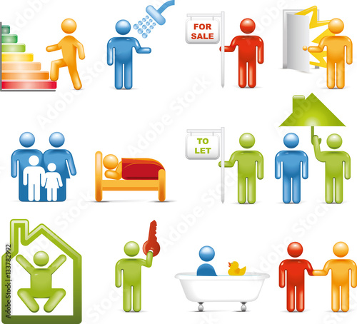 Real Estate Icon Set