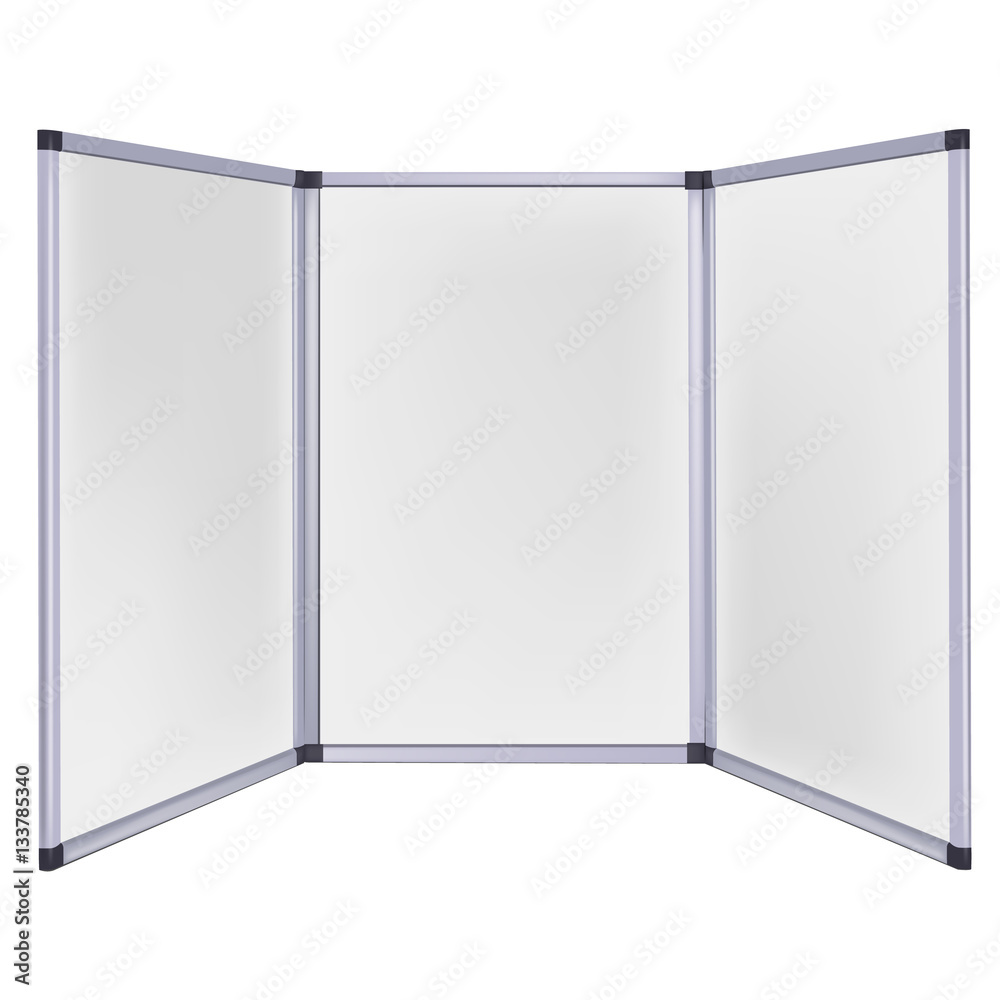 Portable folding presentation display Portable folding presentation display