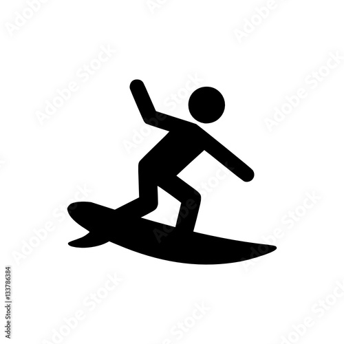 Surfer Icon