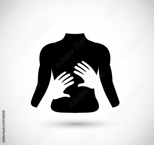 Massage icon vector