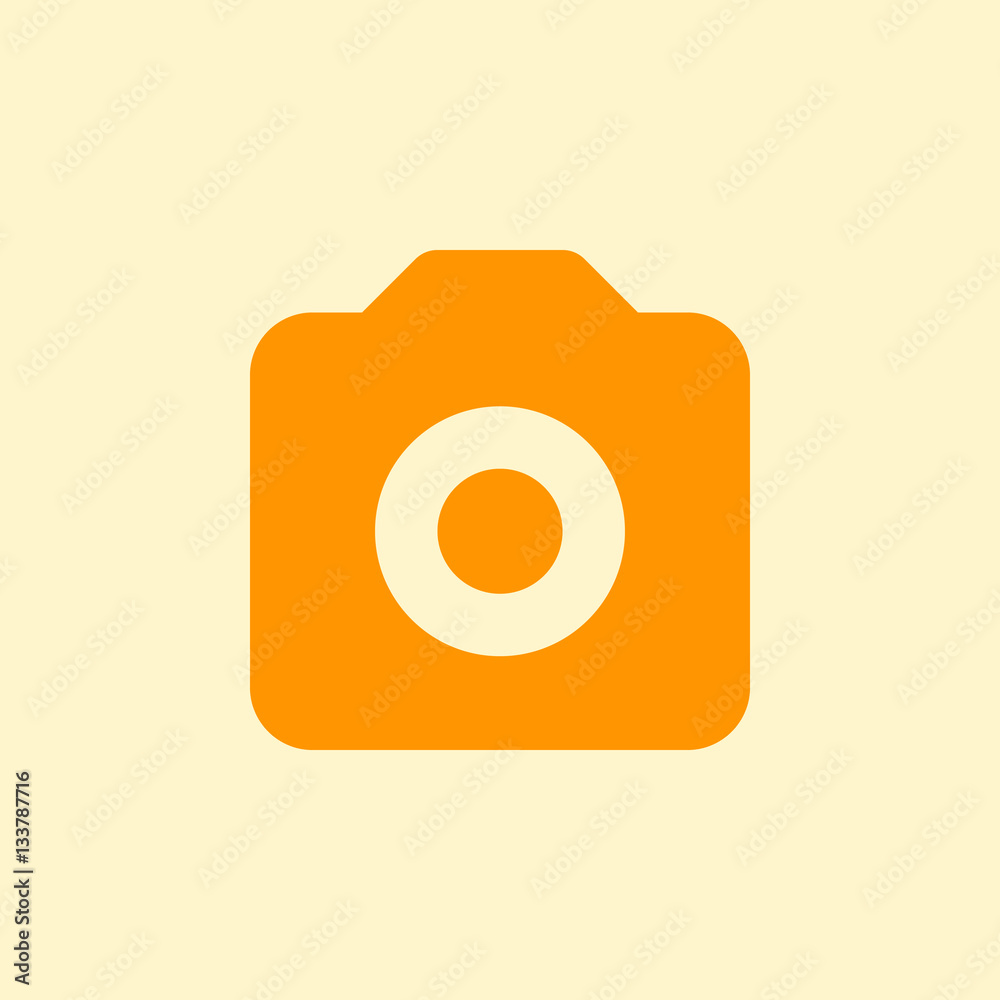 Camera icon vector, filled flat sign, solid simple pictogram. Symbol, logo illustration Camera icon vector, filled flat sign, solid simple pictogram. Symbol, logo illustration