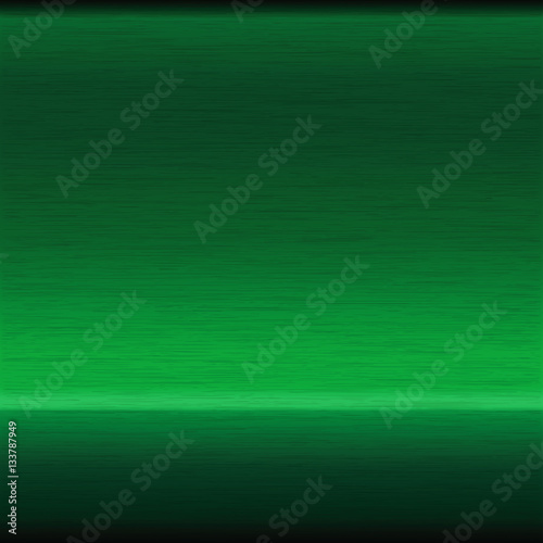 brushed green surface