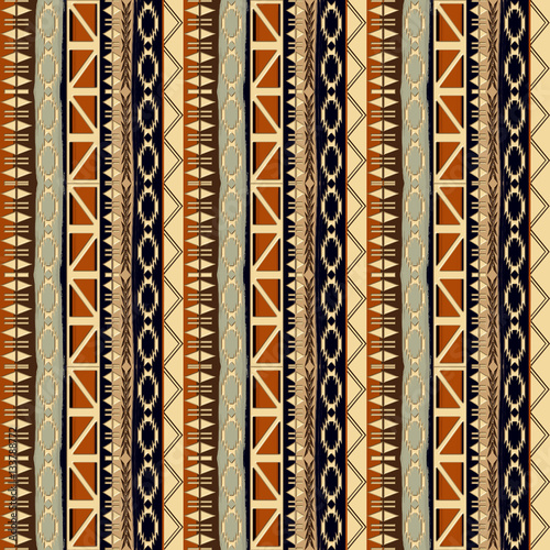 ethnic tribal motifs. african seamless pattern