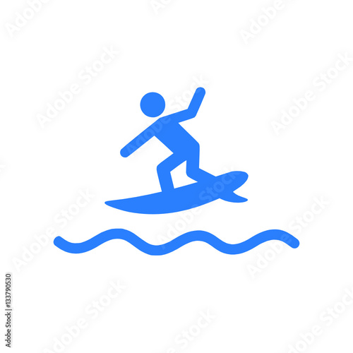 Surfer Icon