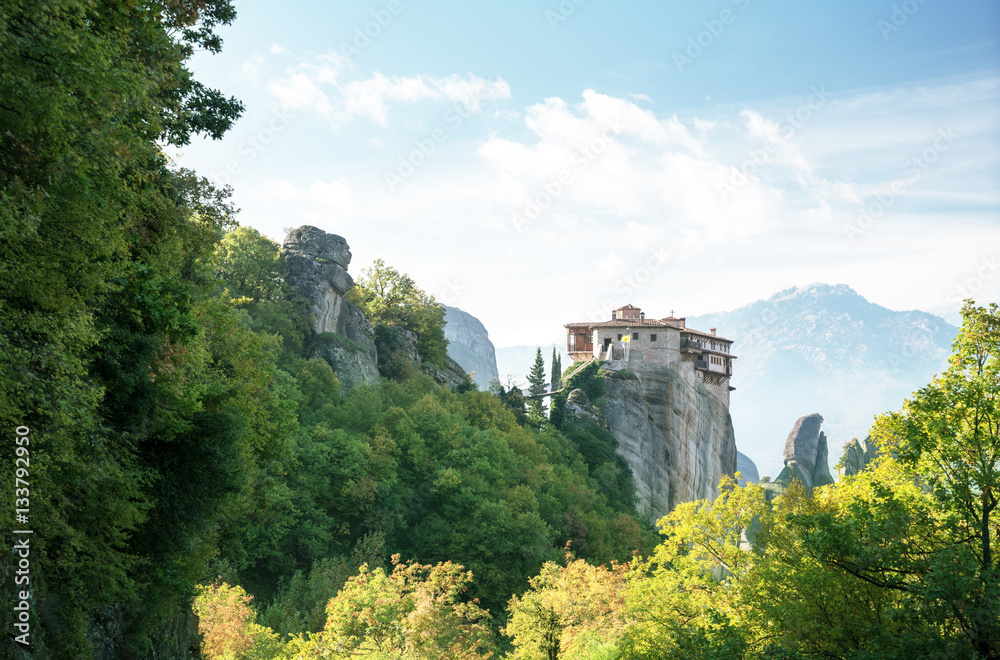 Meteora monasteries in Greece