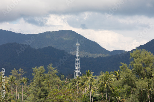 landscape with the TV tower