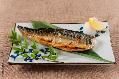 grilled mackerel