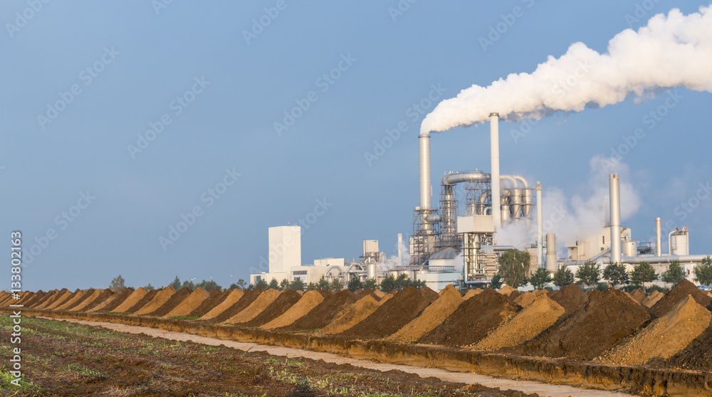 Erschliessungsarbeiten Industriegebiet - industrial development Erschliessungsarbeiten Industriegebiet - industrial development