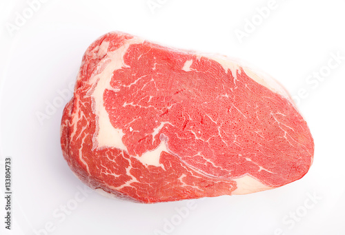 Foto rohes Rindfleisch