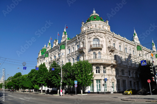Fototapeta Naklejka Na Ścianę i Meble -  Russia. Rostov-on-Don. The building of the city administration