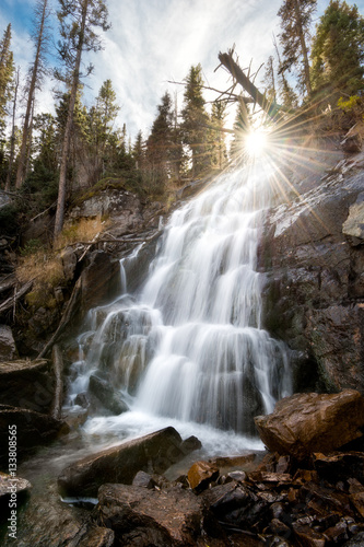 Fern Falls in Rocky Mountain National Park © ipivorje