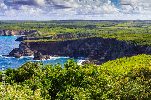 Pointe de la Grande Vigie, Anse Bertrand, Grande Terre, Guadeloupe. Karibik, Frankreich