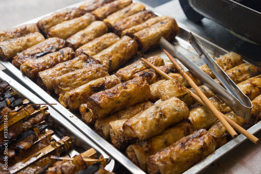 Fried spring roll - the ingredient of Fried spring roll - the ingredient of
