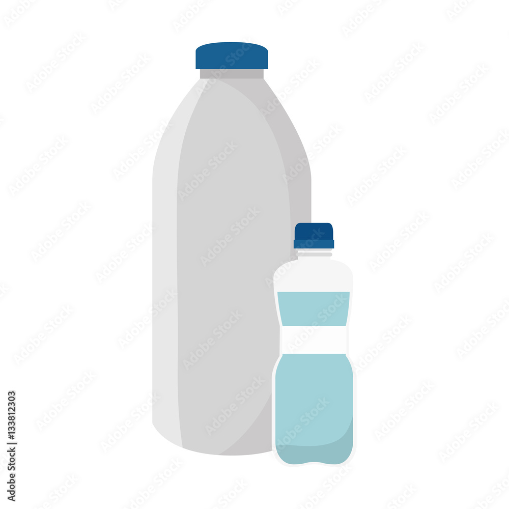 milk bottle product icon vector illustration design milk bottle product icon vector illustration design