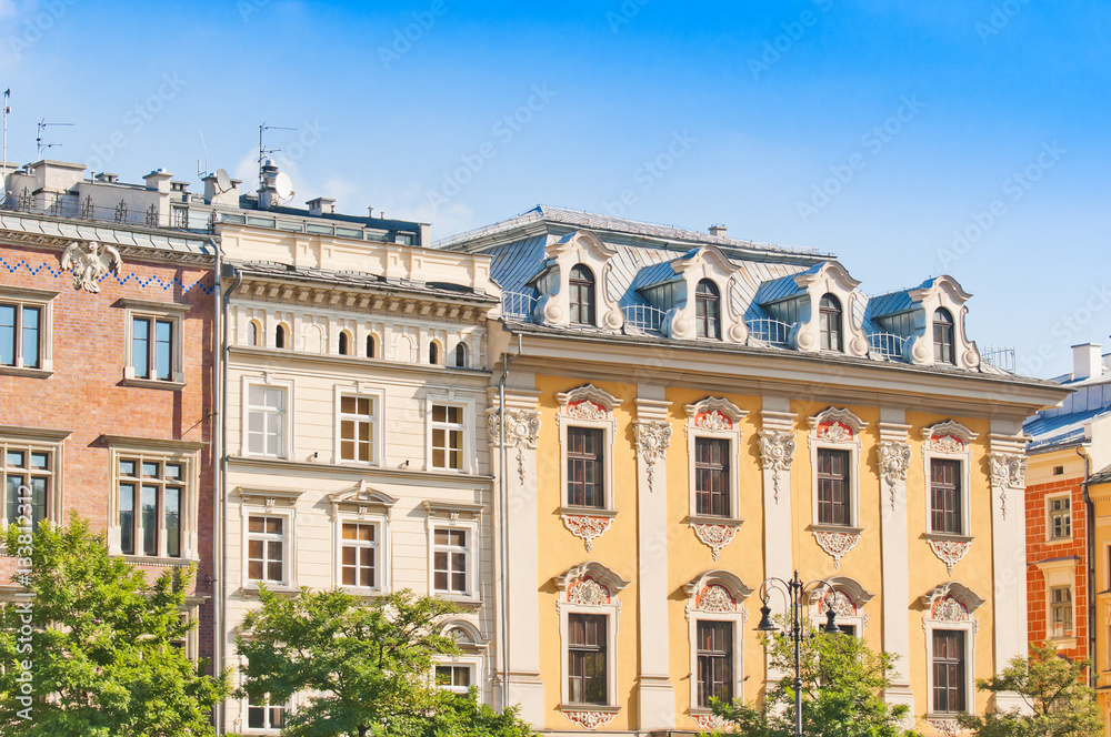 Krakow - Poland's historic center, a city with ancient architect