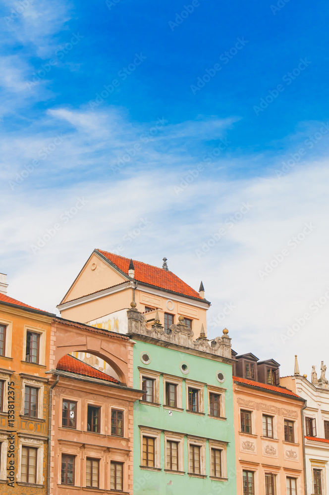 Old Town in Warsaw, Poland.