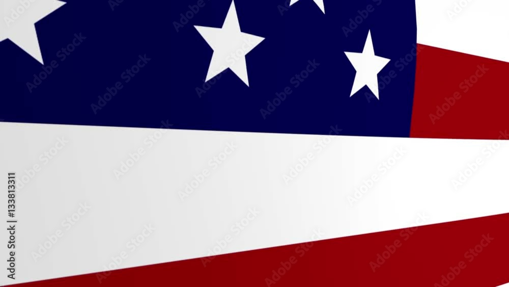 Animation Flag of United States of America Animation Flag of United States of America