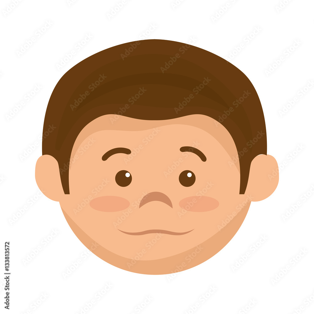 man avatar character isolated icon vector illustration design