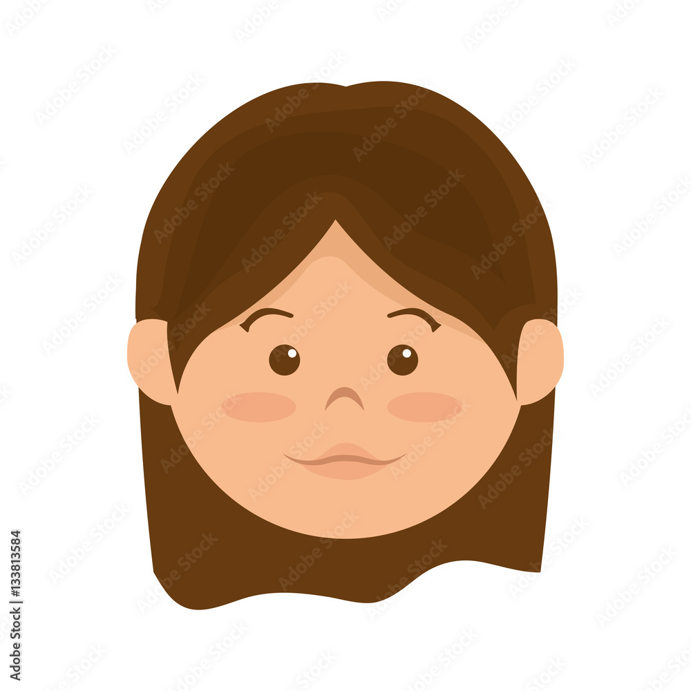 woman avatar character isolated icon vector illustration design woman avatar character isolated icon vector illustration design