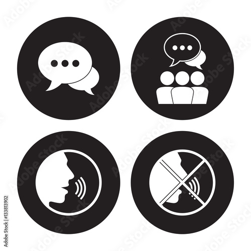Talking icons