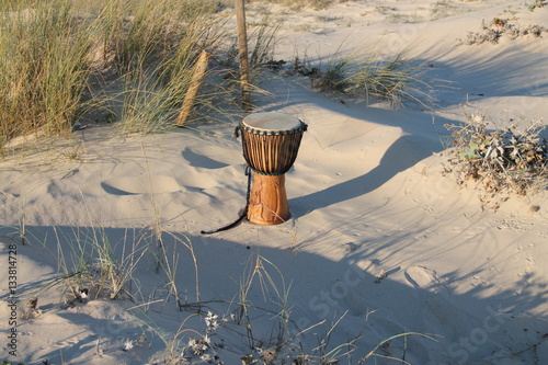 Djemebe in the beach