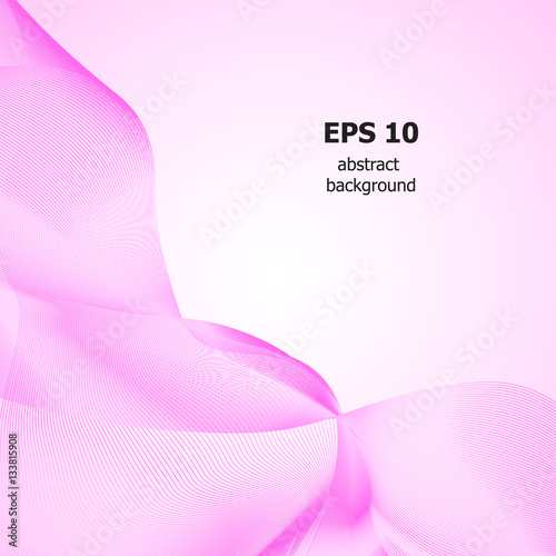 Abstract pink background. Design element for card, website, wallpaper, project.