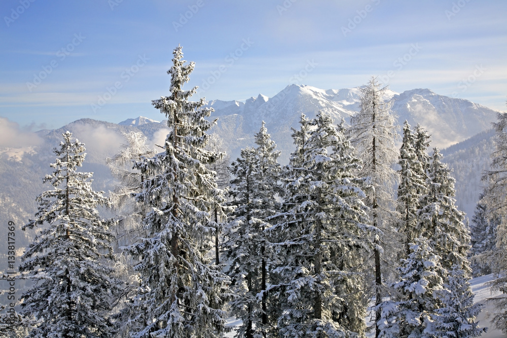 Landscape in Tyrol near Christlum. Austria Landscape in Tyrol near Christlum. Austria