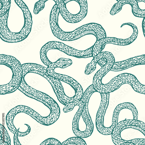 Snakes pattern