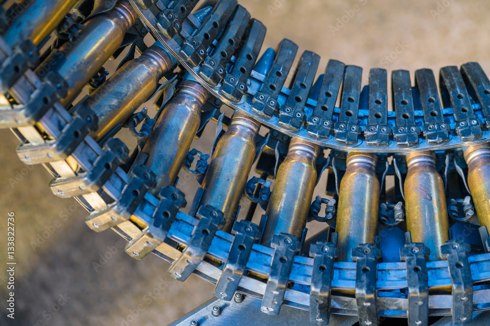 aircraft 20 mm. bullet for M39 cannon. (20MM. caliber singlebarreled