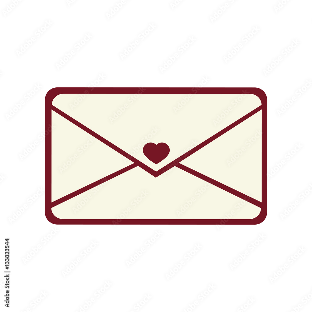 envelopes love card icon vector illustration design envelopes love card icon vector illustration design