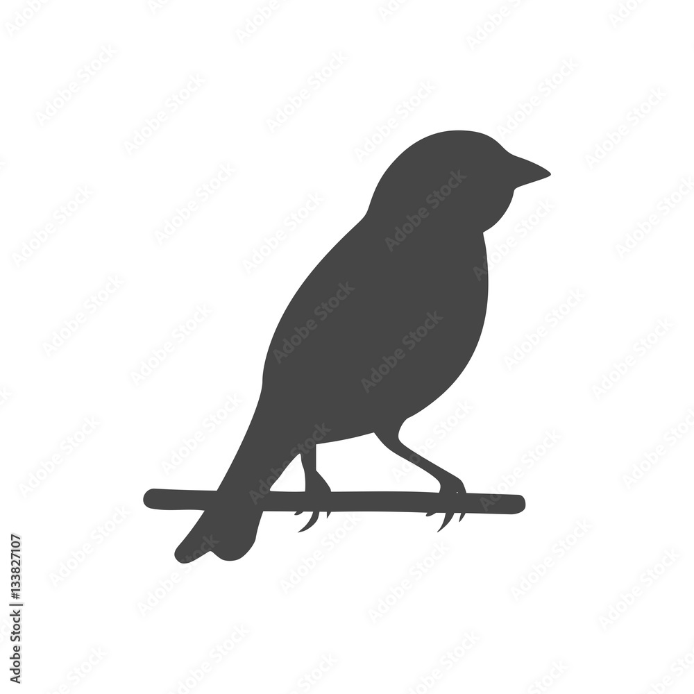 Obraz premium Birds icon - vector Illustration