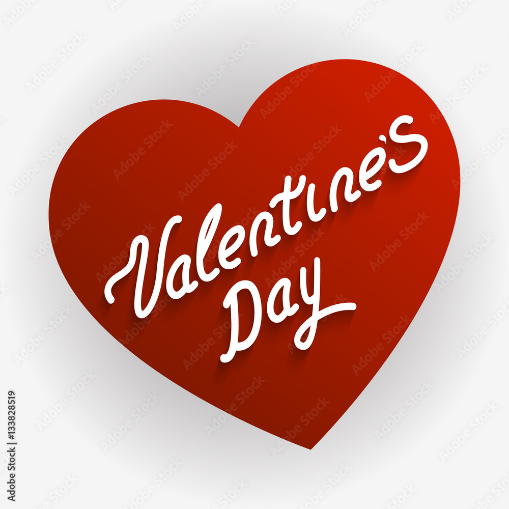 valentines day heart vector design